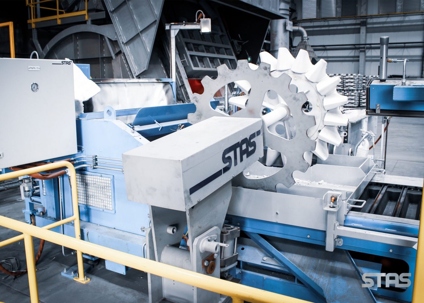 First Stas Made Ingot Casting And Stacking Ics Machine Recently