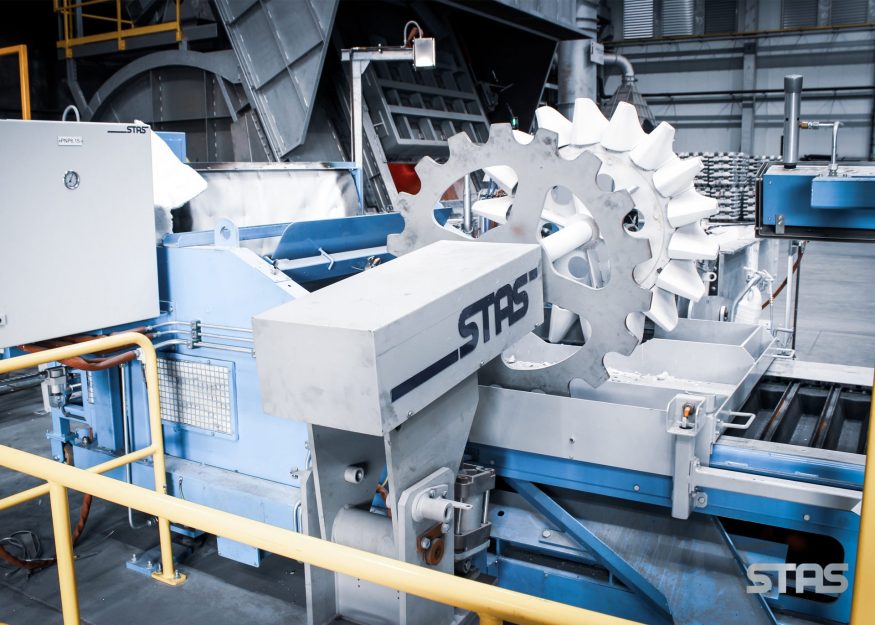 First STAS-made Ingot Casting and Stacking (ICS) machine recently ...